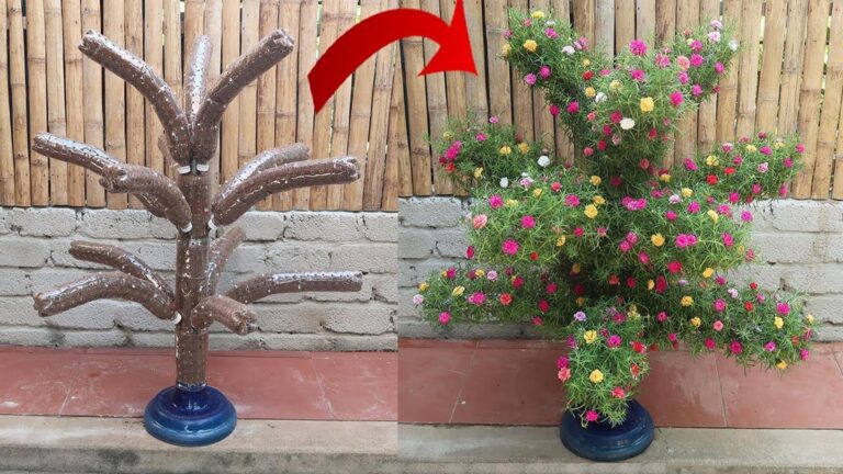 Cette astuce incroyable transforme des bouteilles en un jardin féerique…