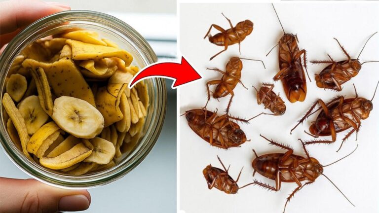 Une vieille astuce pour éliminer les cafards naturellement en une nuit… Vous ne le