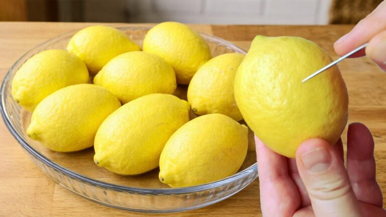 Cette astuce simple transforme vos citrons et empêche le gaspillage…
