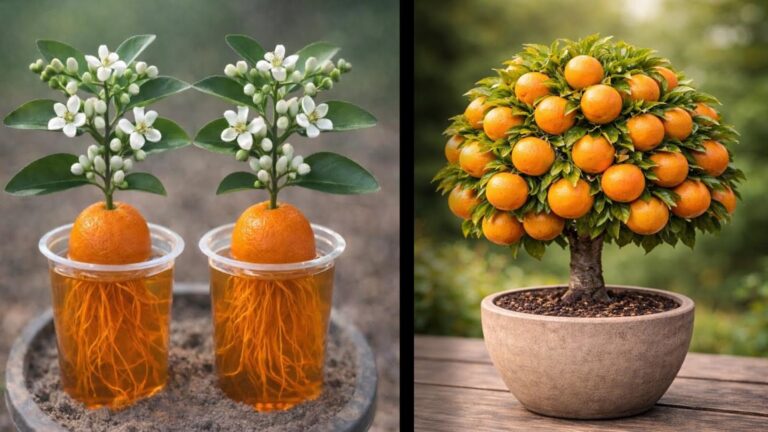 Cette méthode surprenante fait pousser un oranger à partir d&rsquo;une orange… à essayer