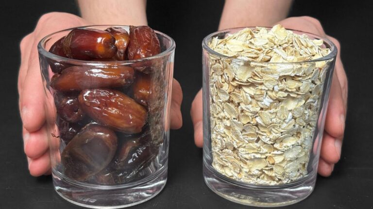 Cette méthode rapide transforme flocons d&rsquo;avoine et dattes en un dessert irrésistible…
