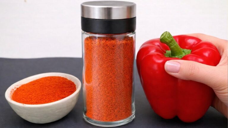 Une idée toute simple pour transformer vos poivrons en paprika maison …