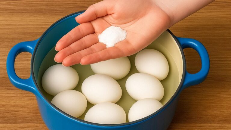 Cette astuce de pro pour éplucher des œufs durs va changer votre cuisine…