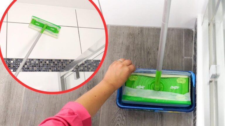 Cette astuce simple transforme le lavage de vos carrelages en un jeu d&rsquo;enfant…