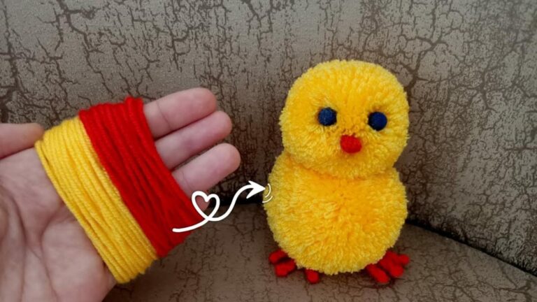 Découvrez cette astuce surprenante pour transformer de simples pompons en adorables