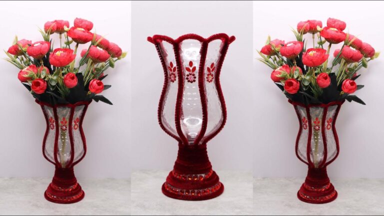 Cette astuce écolo transforme vos bouteilles en vasques florales magnifiques…