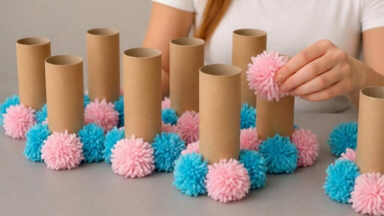 Cette astuce simple transforme des rouleaux de papier en adorables poupées… à essayer