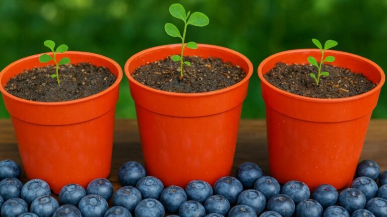 Cette méthode simple transforme vos jeunes plants de bleuets en véritables prodiges…