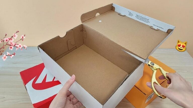 Cette vieille astuce transforme des boîtes à chaussures en paniers époustouflants…
