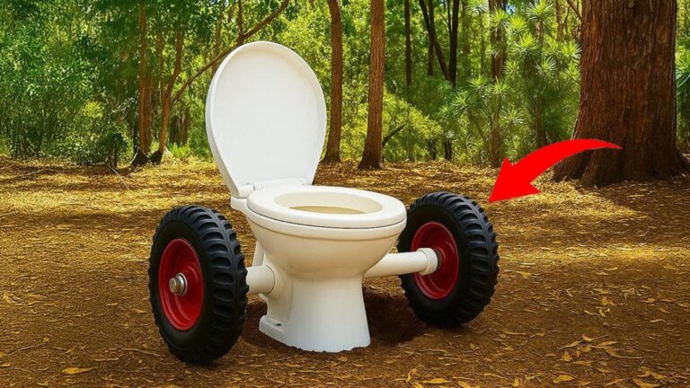 Cette astuce géniale transforme un simple seau en toilettes portables… découvrez comment !