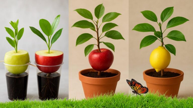 Cette méthode simple transforme un fruit en plante… Découvrez comment faire pousser le