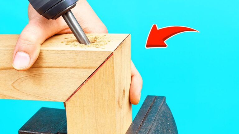 Un trou de perçage pour 5 joints en bois super solides ! Découvrez comment.