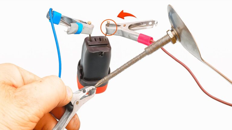 Transformez une cuillère en 5 minutes : fabriquez un poste à souder portable !