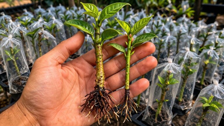 Enracinez 5 types de galhos pour des plantes luxuriantes et productives gratuitement !