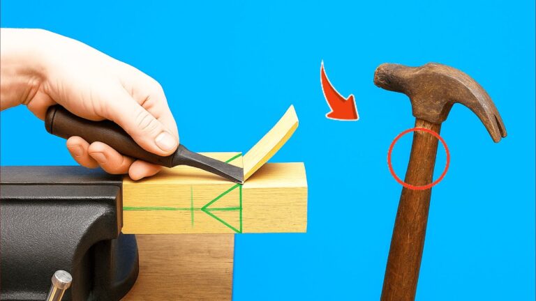 Transformez votre vieux marteau : 5 étapes pour créer un nouveau manche en bois !