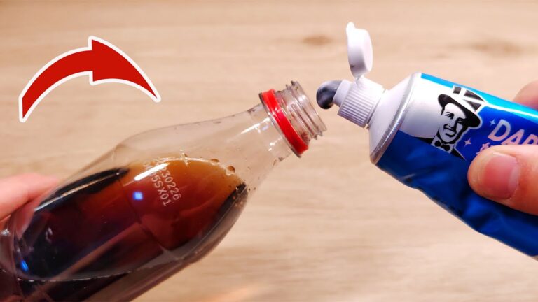 20 astuces étonnantes avec du cola et du dentifrice pour faciliter votre quotidien !