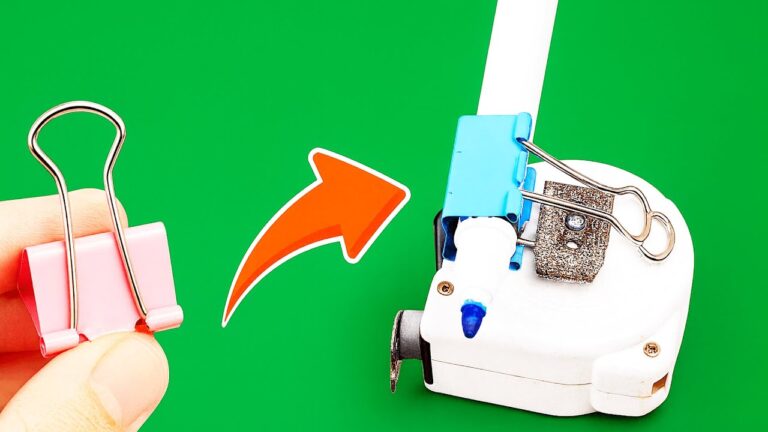 10 astuces créatives pour utiliser le trombone de bureau en DIY à la maison !
