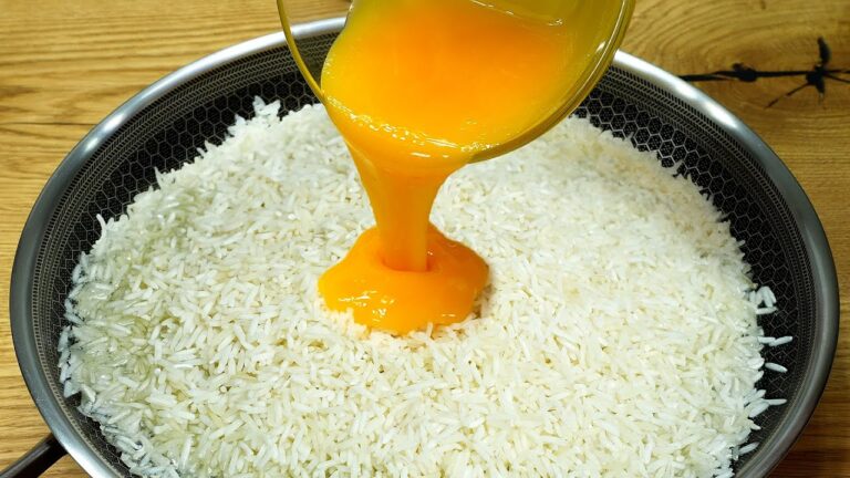 3 recettes rapides et délicieuses avec du riz et des œufs à tester absolument !
