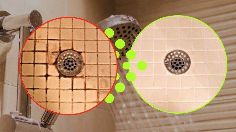 Receveur de douche moisi : découvrez l&rsquo;astuce pour le nettoyer facilement