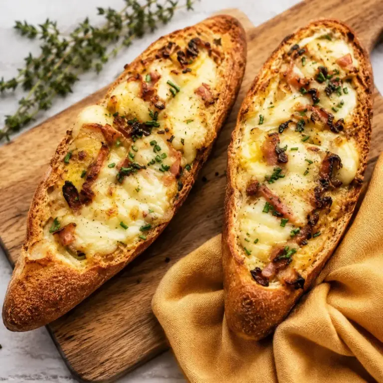 Baguettes au fromage raclette : la recette croustillante et gourmande à découvrir