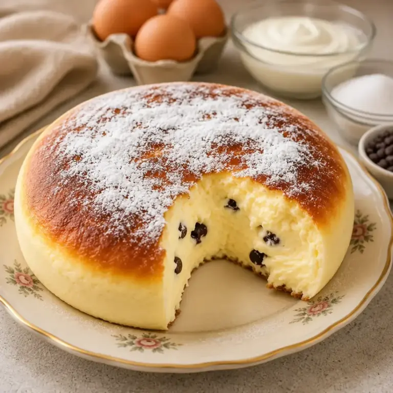 Gâteau au Fromage Blanc et Pépites de Chocolat : Léger et Irresistible