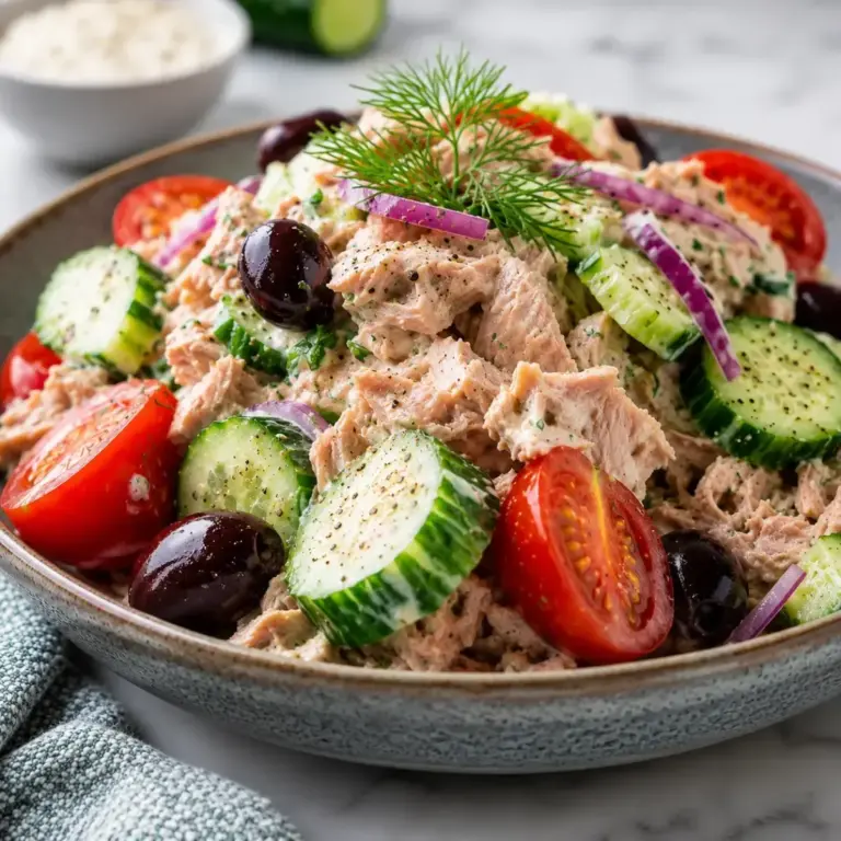La salade de thon qui aide à maigrir sans effort
