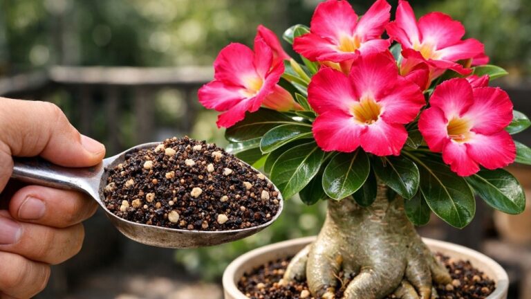 Libérez votre Rosa du Désert avec 1 cuillère : le secret des producteurs révélés !