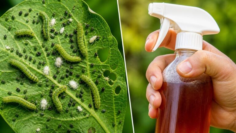 Éliminez 5 nuisibles de votre jardin avec cet insecticide naturel facile à préparer !