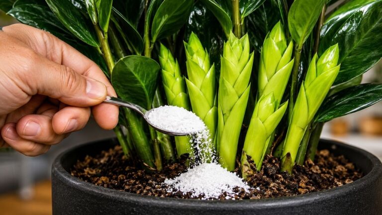 5 astuces pour faire fleurir votre Zamioculca avec des feuilles brillantes !
