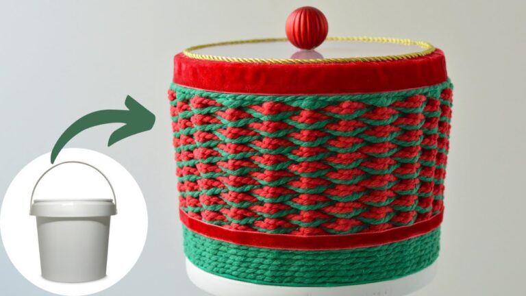5 idées faciles pour créer un panier de rangement en corde DIY écoresponsable