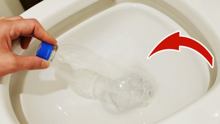 Découvrez comment un simple plastique dans la toilette change tout en 6 mois !