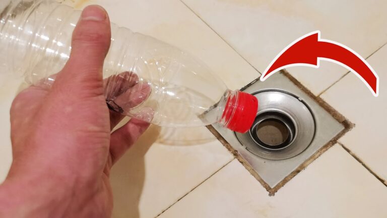 Découvrez 5 astuces incroyables pour améliorer votre évacuation avec une simple bouteille en plastique !