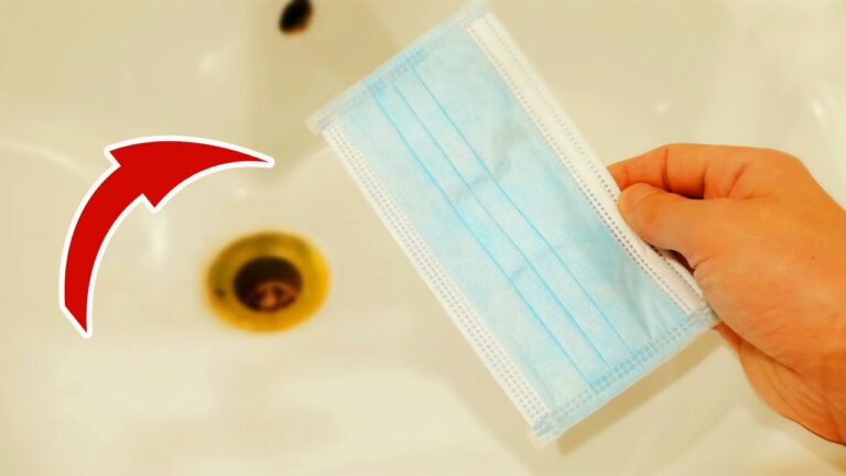Adoptez ce truc : 1 masque pour un lavabo toujours propre et zéro effort !