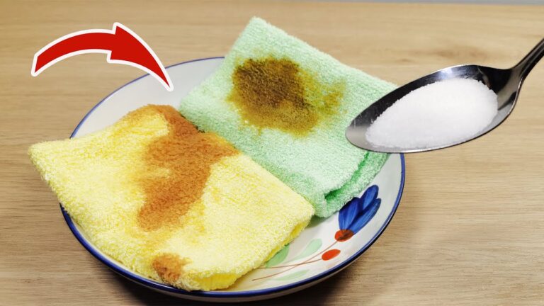 5 astuces simples pour un chiffon de cuisine impeccable sans effort !