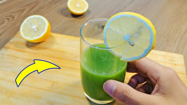 Préparez un super jus vert en 3 minutes pour prévenir cancer, hypertension et obésité !