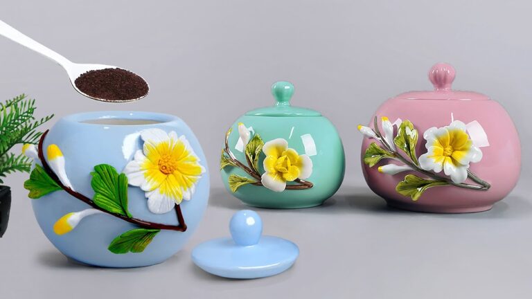 Créez 5 pots en ciment pour embellir votre maison facilement !