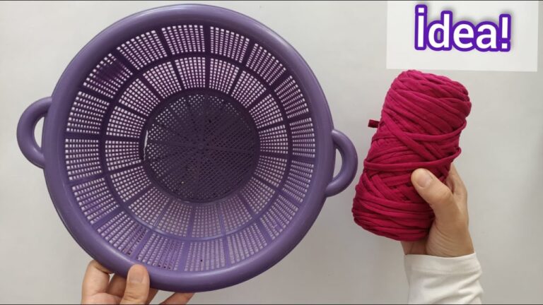 5 idées créatives pour un recyclage inspirant avec un filtre plastique et de la laine !