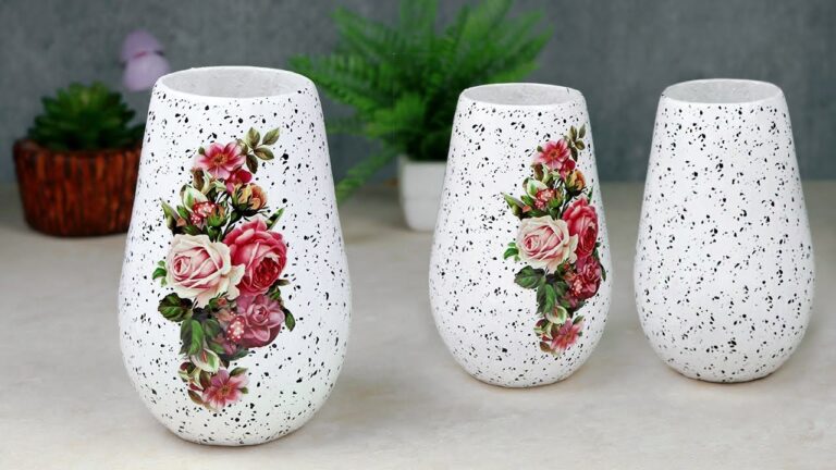 Créez 5 vases en papier faciles pour embellir votre maison !