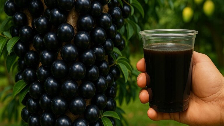 1 verre suffit pour une récolte abondante de jabuticaba toute l&rsquo;année