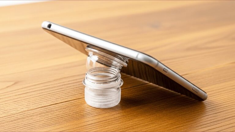 Transforme une bouteille en plastique en support de téléphone en 1 minute !