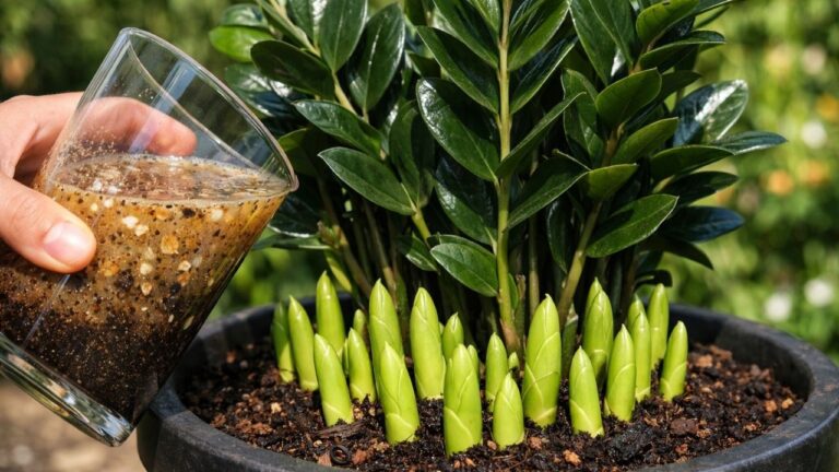 1 astuce pour revitaliser vos plantes avec un simple verre d&rsquo;eau !
