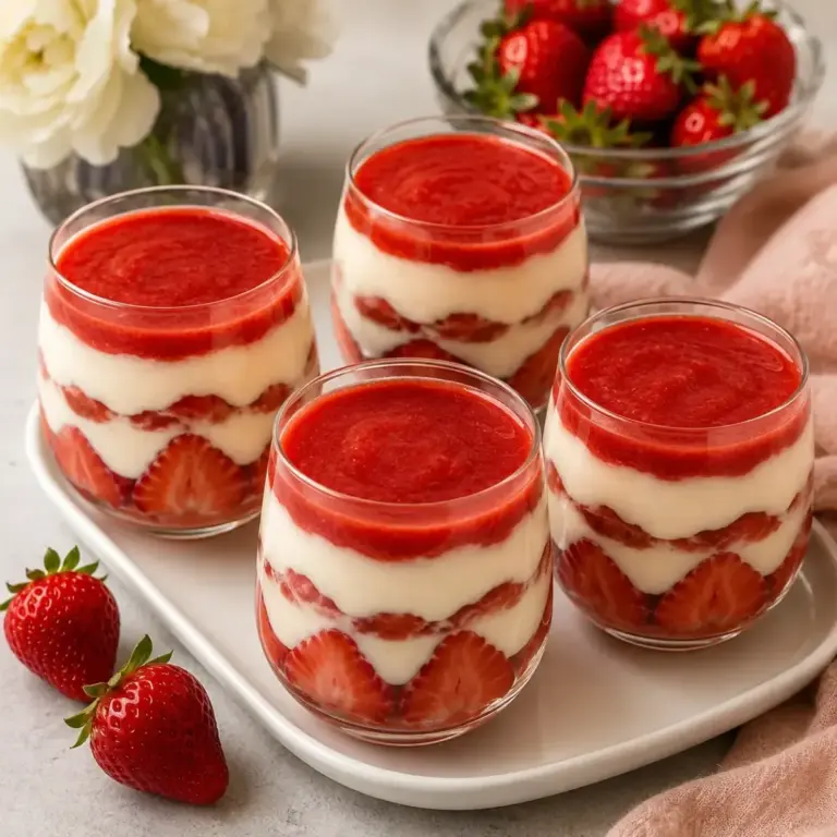Verrines Tiramisu aux Fraises : Découvrez ce Dessert Frais et Léger