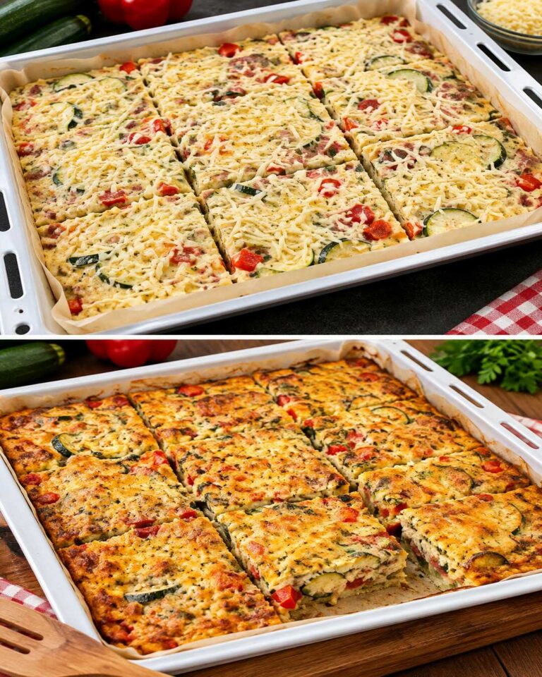 Je râpe simplement courgettes et pommes de terre, puis je les mets au four — recette parfaite