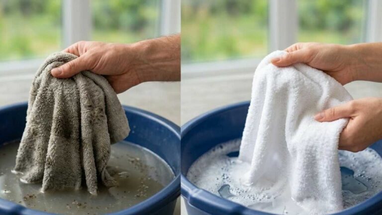 🧺 Serviettes grises ou ternes : comment retrouver de la fraîcheur sans abîmer les fibres