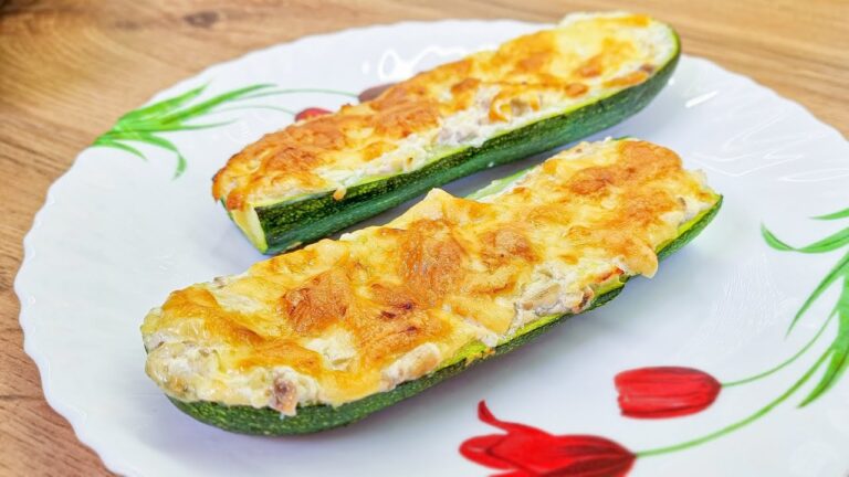 Courgettes farcies du four. Vous ne ferez plus frire les courgettes! recettes fraîches