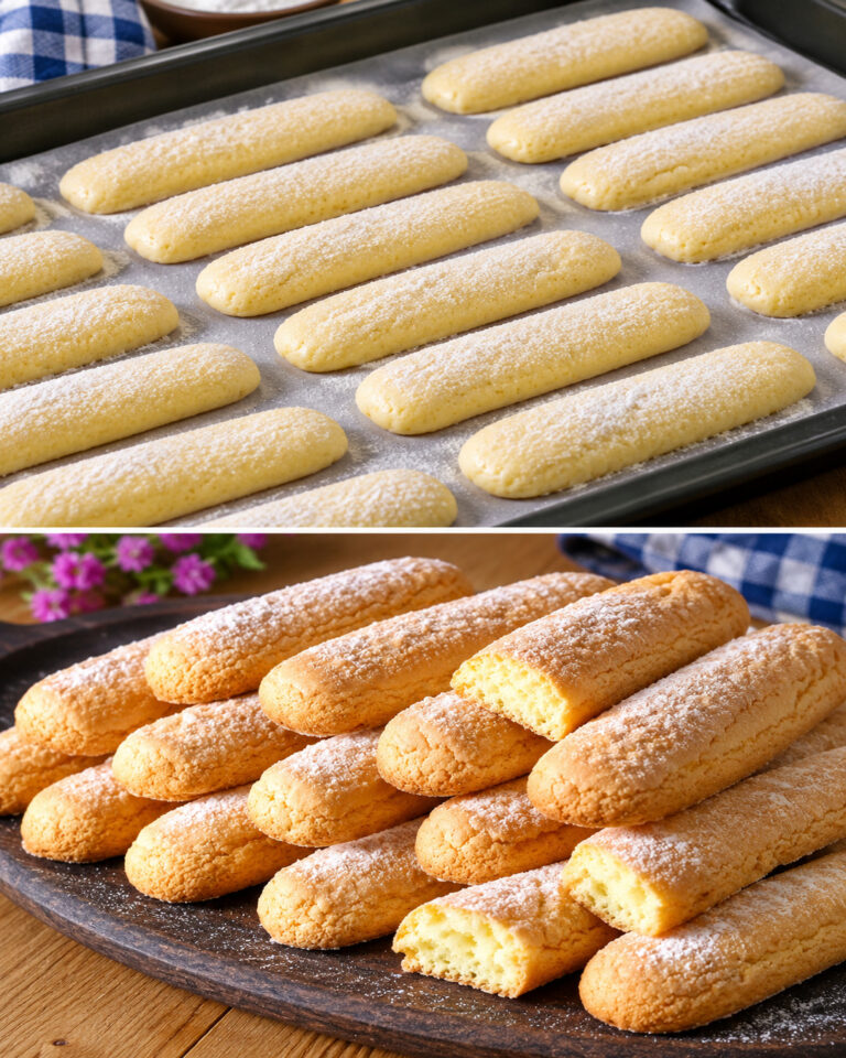 Les biscuits les plus délicieux et rapides ! Les célèbres Savoyardi, une recette qui a conquis des c