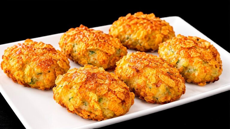 Ces boulettes de courgette et de pomme de terre sont si croustillantes et délicieuses que tout le monde