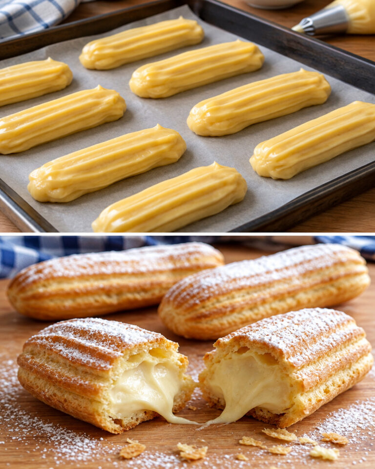 Croustillants à l’extérieur, crémeux à l’intérieur — La seule recette d’éclairs dont vous avez besoin