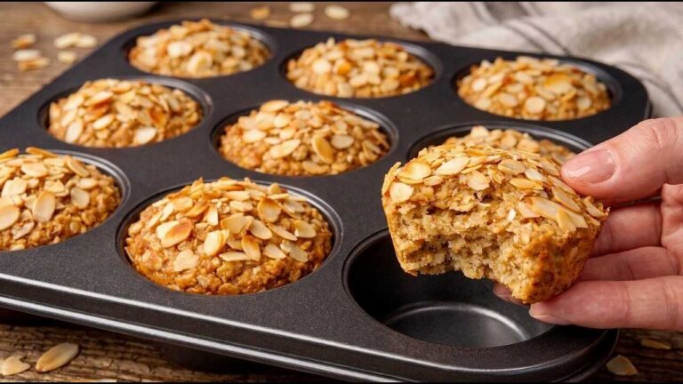 Je ne mange pas de sucre ! Muffins sains et délicieux à l’avoine en quinze minutes ! Sans farine !