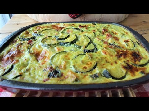 Tarte de courgettes au four façon pasticciata — simple, généreuse et fondante